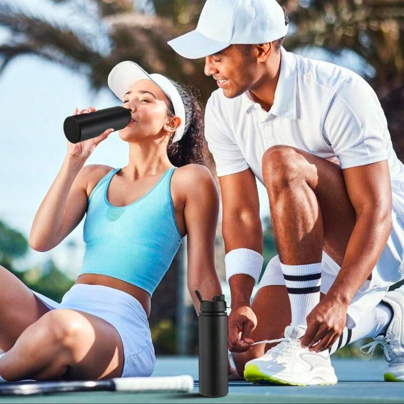 Personalized Stainless Steel Water Bottle - 750ml